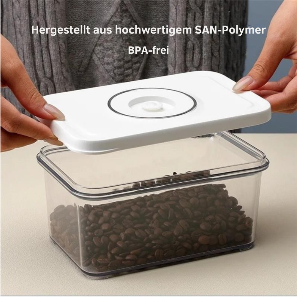 3-teiliges Vakuumbehälter-Set (S, M, L) aus hochwertigem SAN-Polymer, BPA-frei