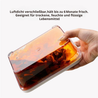 3-teiliges Vakuumbehälter-Set (S, M, L) aus hochwertigem SAN-Polymer, BPA-frei